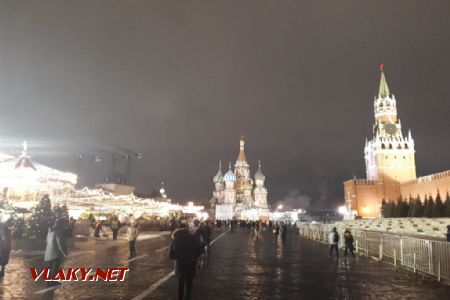 Moskva: Rudé náměstí před Vánoci © Tomáš Kraus, 12.12.2018