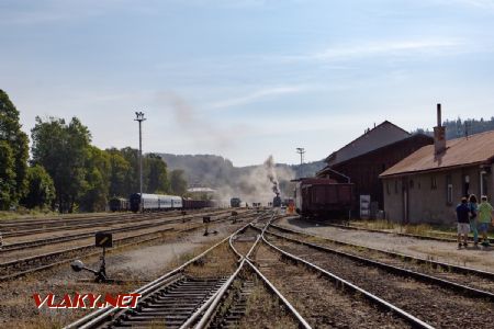 15.09.2019 - depo Trutnov: celkový pohled k nádraží © Jiří Řechka