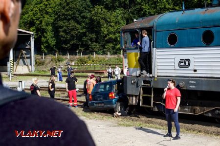 15.09.2019 - depo Trutnov: komentovaná ukázka železniční nehody © Jiří Řechka