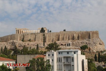 16.8.2019, Pohľad na aténsku akropolu © Alexandra Michelčíková
