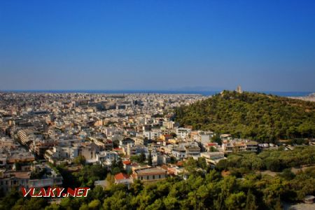 18.8.2019, Výhľad z akropoly na Atény a Egejské more © Alexandra Michelčíková