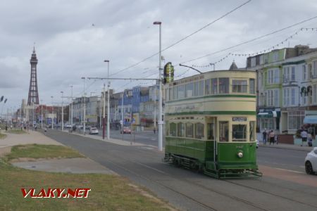 Blackpool: “Blackpool Standard Tram” z roku 1924, 21. 7. 2019 © Libor Peltan
