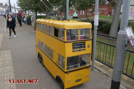 Fleetwood: model Bournemouthského trolejbusu, 21. 7. 2019 © Libor Peltan