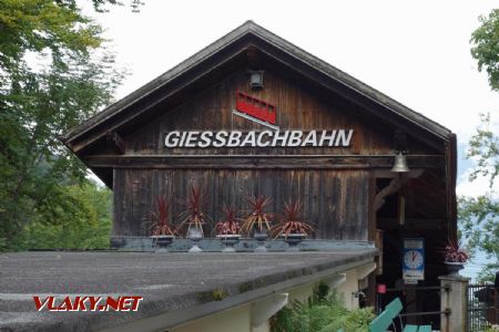 Giessbachbahn, horná stanica, 7.9.2019 © Juraj Földes