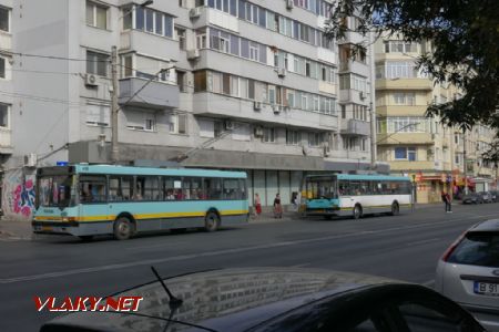 Bukurešť: trolejbusy Ikarus 415 T, 12. 9. 2019 © Libor Peltan