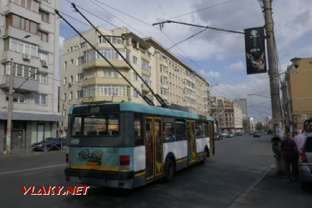 Bukurešť: trolejbusy Ikarus 415 T, 12. 9. 2019 © Libor Peltan