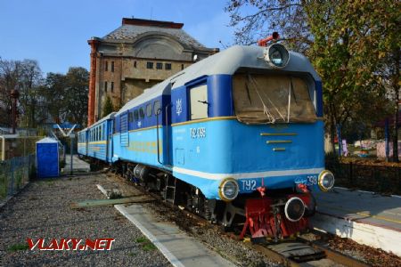13.11.2018 - Užhorod, Dětská železnice, TU2-098 © Václav Vyskočil