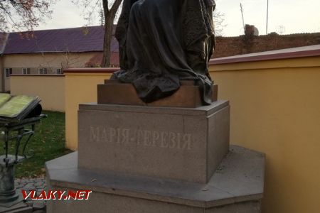 13.11.2018 - Užhorod, socha Marie Terezie © Václav Vyskočil