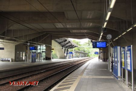 24.08.2018 – Luxembourg: železniční zastávka Pfaffenthal-Kirchberg © Dominik Havel