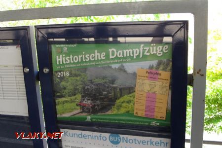 28.08.2018 – Busenbach: vlakotramvaje mají šanci se potkat i s parním vlakem © Dominik Havel