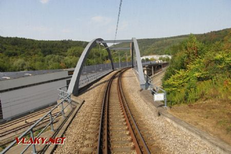 28.08.2018 – Busenbach: most na trati do Ittersbachu © Dominik Havel