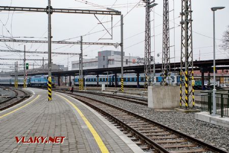 13.01.2020 - Brno hl.n.: rekonstruované kolejiště, vpravo býval přechod © Jiří Řechka