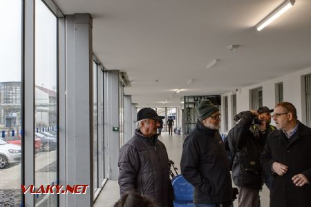 13.01.2020 - Břeclavi: přistavěná galerie k autobusovému terminálu © Jiří Řechka