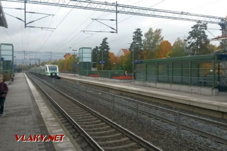 Huopalahti: Stanicí projede Pendolino Sm3 na vlaku z Turku © Tomáš Kraus, 10.10.2019