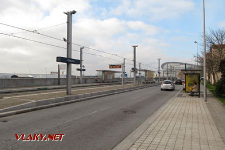 12.03.2019 – Porto: tramvajová zastávka Contumil © Dominik Havel