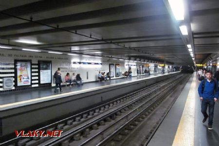 12.03.2019 – Lisabon: stanice metra Saldanha, červená linka © Dominik Havel