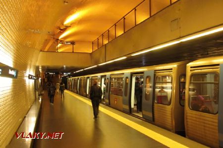 12.03.2019 – Lisabon: stanice metra Baixa-Chiado, zelená linka © Dominik Havel