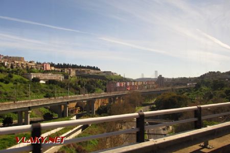 12.03.2019 – Lisabon: trať vedoucí na most Ponte 25 de Abril © Dominik Havel