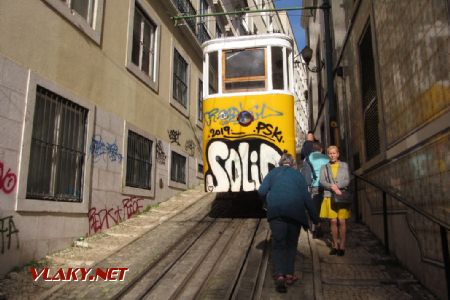 12.03.2019 – Lisabon: Lavra, dolní stanice © Dominik Havel
