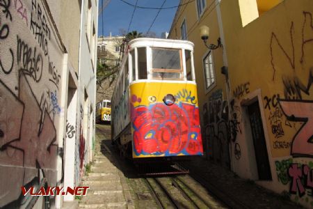 12.03.2019 – Lisabon: Lavra, lanovka očima chodce © Dominik Havel
