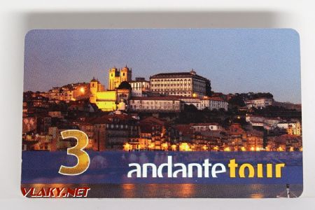Třídenní jízdenka andante pro Porto a okolí © Dominik Havel