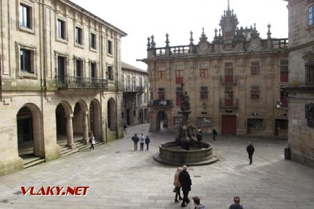 14.03.2019 – Santiago de Compostela: prostor před katedrálou © Dominik Havel