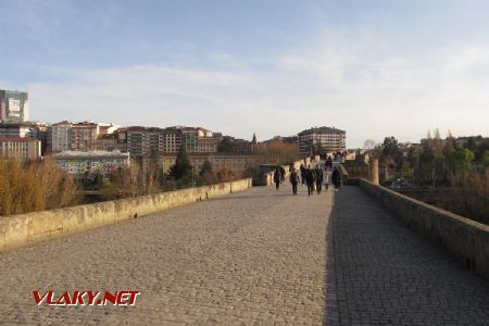 14.03.2019 – Ourense: kamenný most Ponte Romana pro pěší v centru města © Dominik Havel