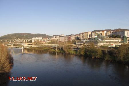 14.03.2019 – Ourense: řeka Miño a železniční most v pozadí (nejvyšší) © Dominik Havel