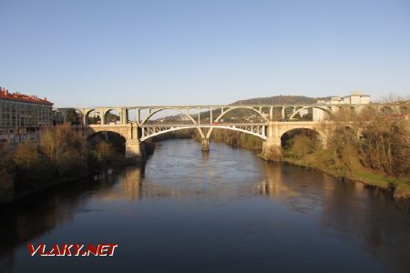 14.03.2019 – Ourense: silniční a železniční most přes Miño © Dominik Havel