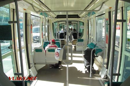 15.03.2019 – Badalona: interiér tramvaje Alstom Citadis © Dominik Havel