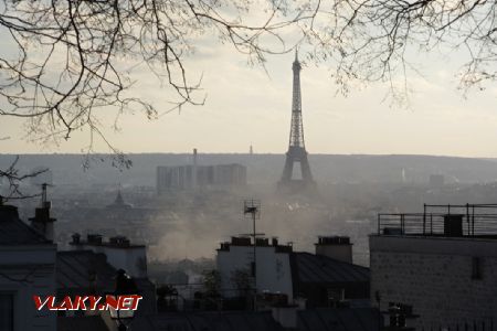16.03.2019 – Paříž: panorama Paříže z Montmartru © Dominik Havel
