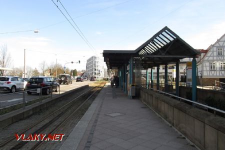 17.03.2019 – Stuttgart: horní stanice ozubnicové dráhy Zacke Degerloch © Dominik Havel