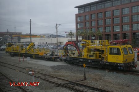 San Francisco Caltrain: pracovní stroje © Libor Peltan