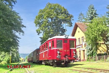 Osobný vlak opäť v Brezovej; 14.09.2019 © Marko
