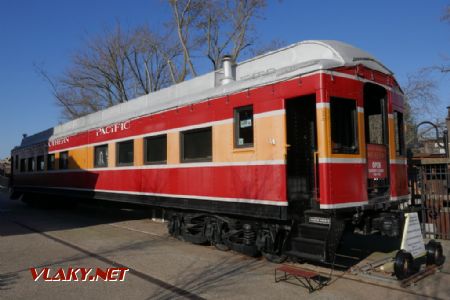 Historic Folsom: historický vagon s expozicí modelové železnice, 12. 2. 2020 © Libor Peltan