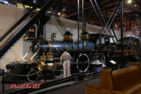 Muzeum železnic Sacramento, 11. 2. 2020 © Libor Peltan