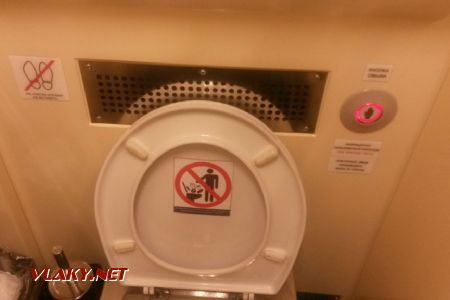 St. Petersburg: Vakuová toaleta se zákazem stoupání © Tomáš Kraus, 6.8.2019