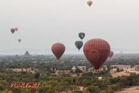 Marec 2020 - Teplovzdušná doprava, Bagan © Tomáš Votava