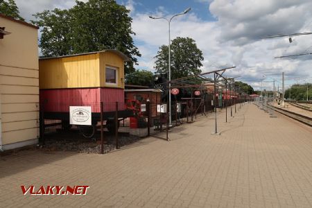06.07.2019 – Vilnius: vstup do venkovní expozice železničního muzea na 1. nástupišti © Dominik Havel
