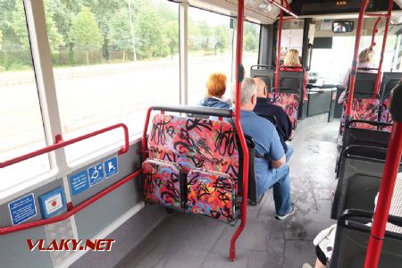 07.07.2019 – Visaginas: interiér autobusu typu MAN A21 NL313 z roku 2002 dopravce Meteorit turas je zcela původní © Dominik Havel