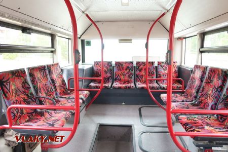 07.07.2019 – Visaginas: interiér autobusu typu MAN A21 NL313 z roku 2002 dopravce Meteorit turas je zcela původní © Dominik Havel
