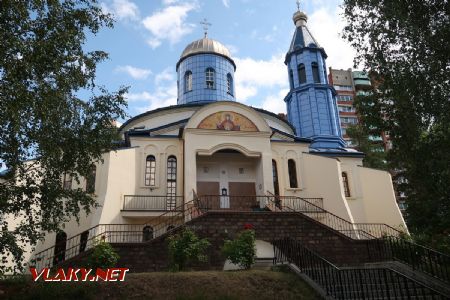 07.07.2019 – Visaginas: pravoslavný kostel sv. Pantelejmona byl vysvěcen v roce 2000 © Dominik Havel