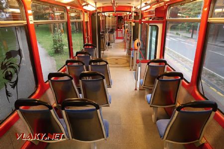 09.07.2019 – Tallinn: interiér původně erfurtské tramvaje typu Tatra KT4D z roku 1979 po modernizaci na přelomu století ještě v Německu © Dominik Havel