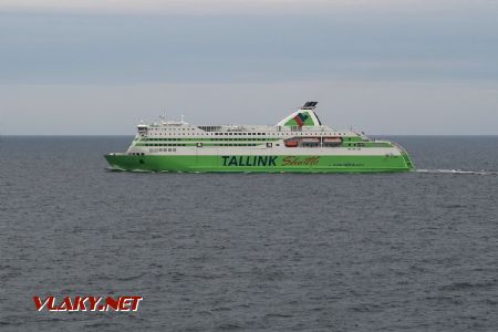 10.07.2019 – Trajekt Star z roku 2007 dopravce Tallink Shuttle pluje z Helsinek do Tallinu © Dominik Havel