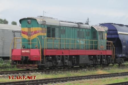 Ungheni (MD), čmelák moldavských železnic, 28. 7. 2017 © Libor Peltan