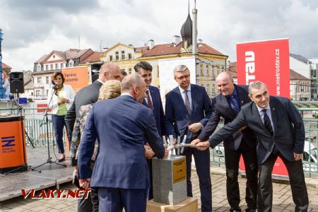 17.07.2020 - České Budějovice: rekonstrukce oficiálně začala © Jiří Řechka