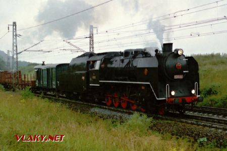 Lokomotiva 534.0432, D.Třebová – Odb.Parník, kavalkáda 27.8.1995 © Pavel Stejskal