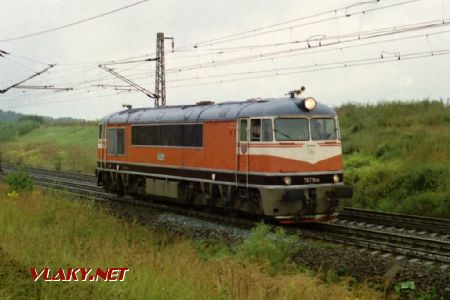 Lokomotiva T 679.019, D.Třebová – Odb.Parník, kavalkáda 27.8.1995 © Pavel Stejskal