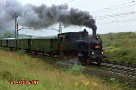 Lokomotiva 423.041, D.Třebová – Odb.Parník, kavalkáda 27.8.1995 © Pavel Stejskal