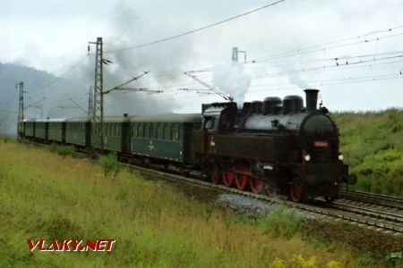 Lokomotiva 354.1217, D.Třebová – Odb.Parník, kavalkáda 27.8.1995 © Pavel Stejskal